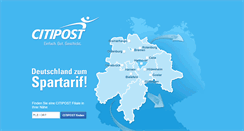 Desktop Screenshot of citipost.de